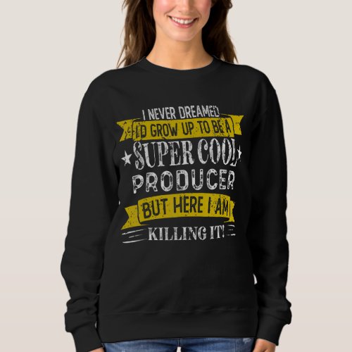 Funny Producer Shirts Job Title Professions