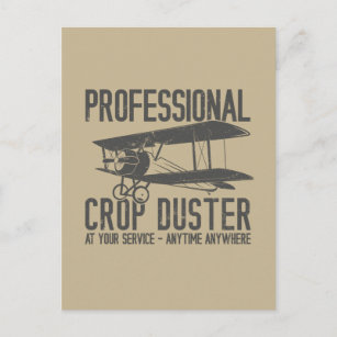 Youth Professional Crop Duster Funny Smelly Fart Passing Gas Plane