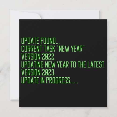 funny programing 2023 new year saying invitation