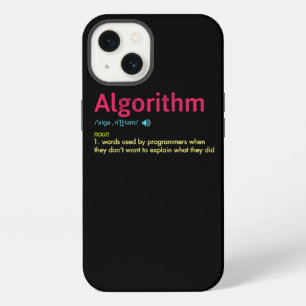 Funny Programmer Algorithm Men Women Kids Tees iPhone 13 Case