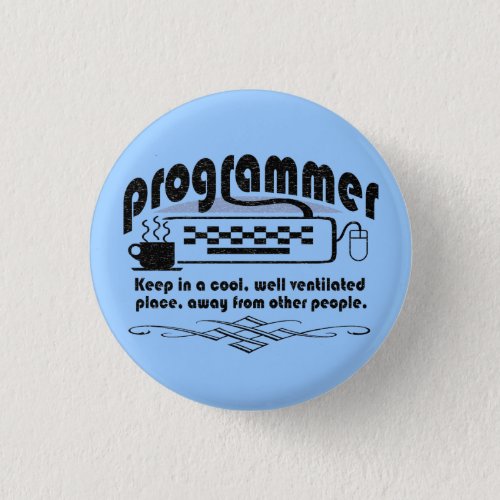 Funny Programmer Button
