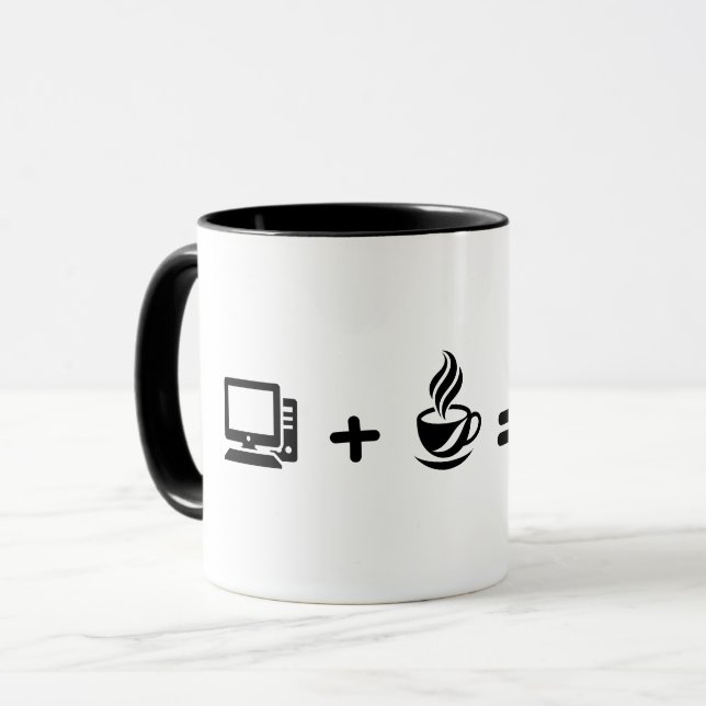 Funny Programmer Code Coffee Mug - Software Engine (Front Left)