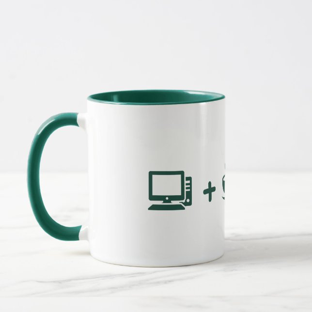 Funny Programmer Code Coffee Mug - Software Engine (Left)