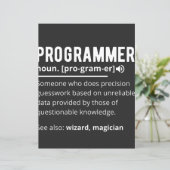 Funny Programmer Code Developer Meaning Definition (Standing Front)