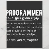 Funny Programmer Code Developer Meaning Definition (Front)