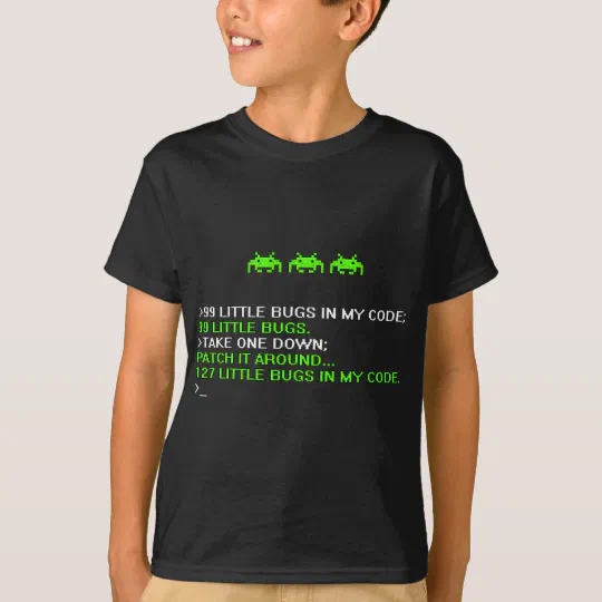 Funny Programmer Coding Debugger Hacker Computer S T-Shirt