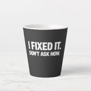 Funny Programmer Debugging Humor Latte Mug