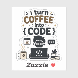 Funny Programmer Design Sticker