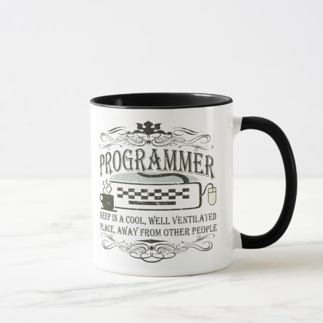 Funny Programmer Mug (Right)
