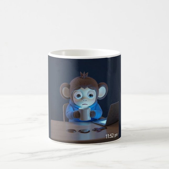 Funny Programmer Vibe Coder Jitters at 11:52 pm Coffee Mug (Creator Uploaded)