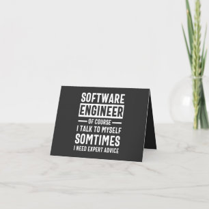 Funny Programming Software Engineer Gift Card