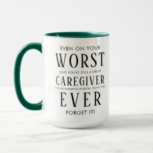 Funny Property Caregiver   Happy Caregiver  Mug