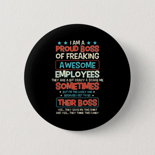 Funny Proud Boss Employee Appreciation Office Men 
