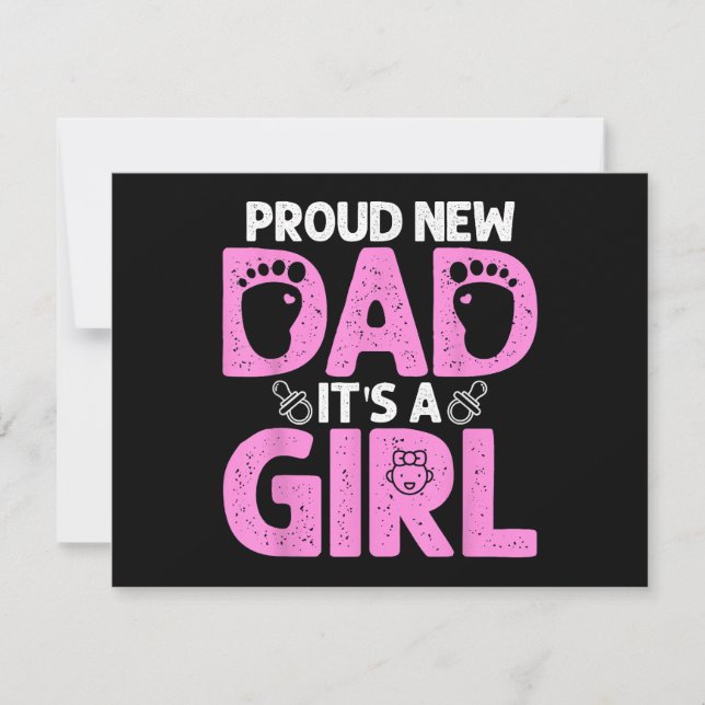 Funny Proud New Dad Gift For Men Father's Day It's (Front)