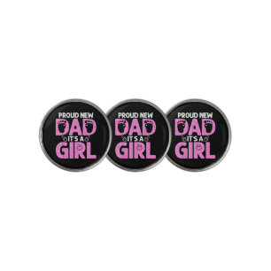 Funny Proud New Dad Gift For Men Father's Day It's Golf Ball Marker
