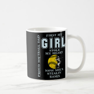 Funny Proud Softll Dad - Girl Stole My Heart  Coffee Mug