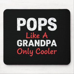 Funny Ps Grandpa Cooler From Grandkids Father's Da Mouse Pad