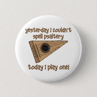 funny psaltery button