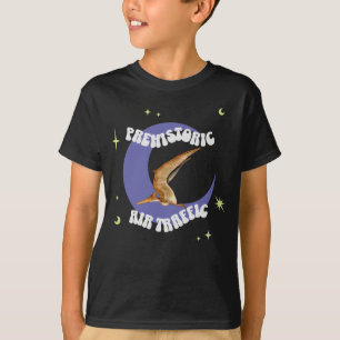 Funny Pterodactyl Moon Aviation Humor T-Shirt