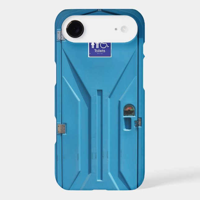 Funny Public Portable Toilet Case-Mate iPhone Case (Back)