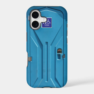 Funny Public Portable Toilet iPhone 17 Case