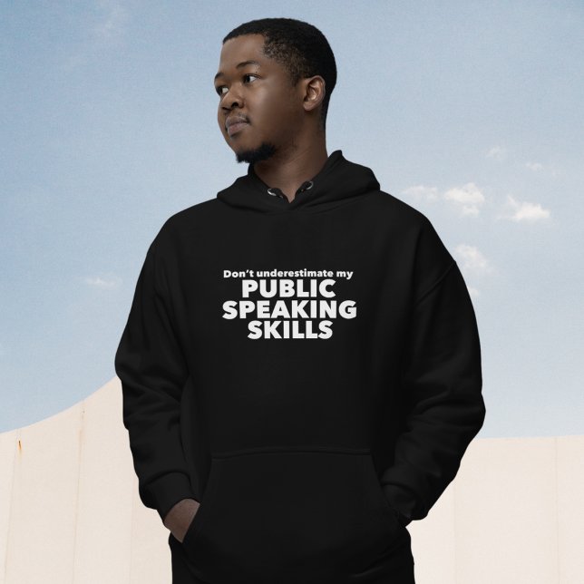 Funny Public Speaker Debate Team Hoodie (Creator Uploaded)