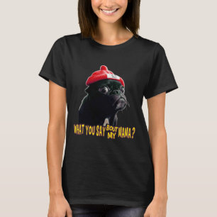 Funny Pug acting thug Classic 24 T-Shirt
