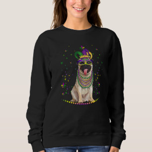 Funny Pug Animal Lover Cute Mardi Gras Carnival Je Sweatshirt