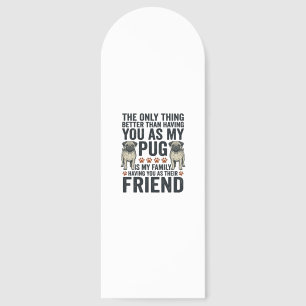 Funny Pug Family Friend Vintage Engraving Shirt De Bookmarks