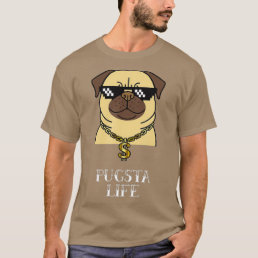 Funny Pug Gifts Cool Pugsta Life  Birthday Kids T-Shirt