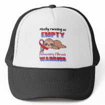 Funny Pulmonary Fibrosis Awareness Gifts Trucker Hat