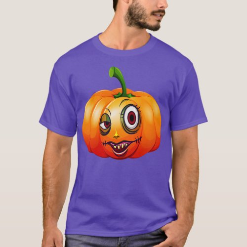 Funny Pumpkin 5 T_Shirt
