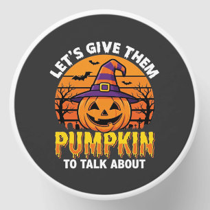 Funny Pumpkin Halloween Pun Design2 (1)_1 Mini Candle Favors