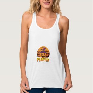 Funny Pumpkin Halloween Pun Design2 (1)_1 Tank Top