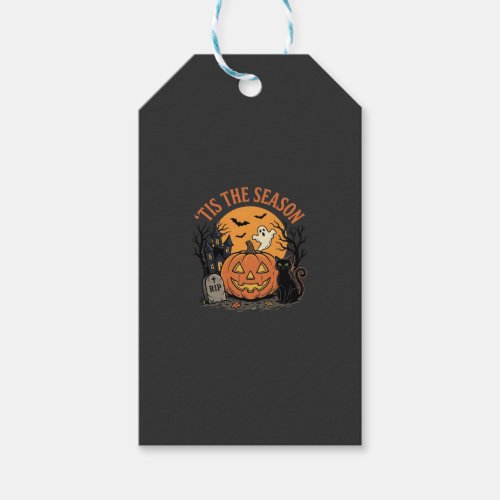 Funny Pumpkin Halloween Pun Design2 (2)_1 Gift Tags