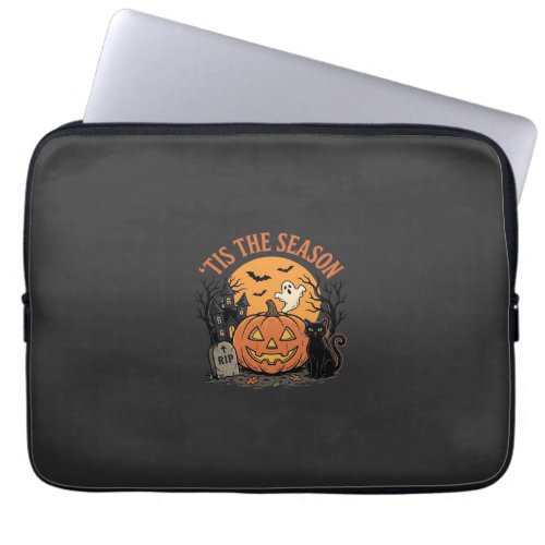 Funny Pumpkin Halloween Pun Design2 (2)_1 Laptop Sleeve