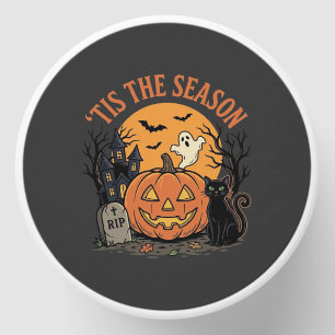 Funny Pumpkin Halloween Pun Design2 (2)_1 Mini Candle Favors