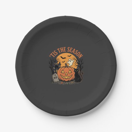 Funny Pumpkin Halloween Pun Design2 (2)_1 Paper Plates