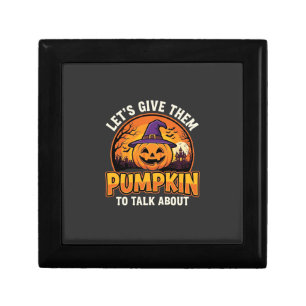 Funny Pumpkin Halloween Pun Design_1 Gift Box