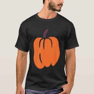 Funny pumpkin in orange colour for men women child T-Shirt