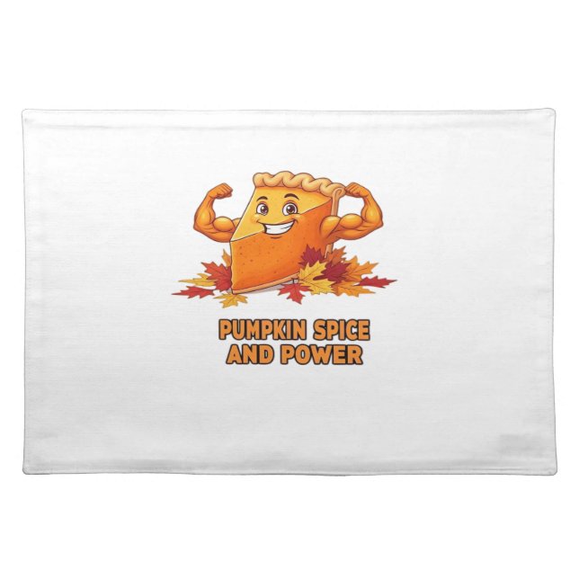 Funny Pumpkin Pie Thanksgiving Classic T-Shirt_1.p Cloth Placemat (Front)