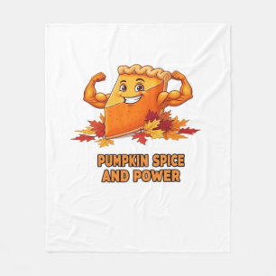 Funny Pumpkin Pie Thanksgiving Classic T-Shirt_1.p Fleece Blanket
