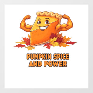 Funny Pumpkin Pie Thanksgiving Classic T-Shirt_1.p Wall Decal