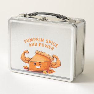 Funny Pumpkin Pie Thanksgiving Classic T-Shirt.png Metal Lunch Box