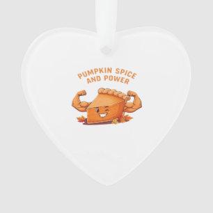 Funny Pumpkin Pie Thanksgiving Classic T-Shirt.png Ornament