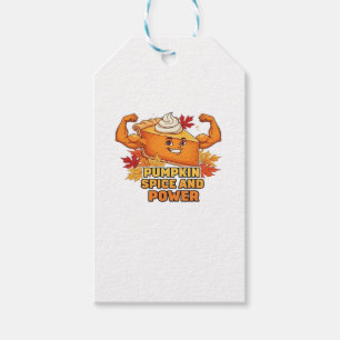Funny Pumpkin Pie Thanksgiving Oversized T-Shirt.p Gift Tags