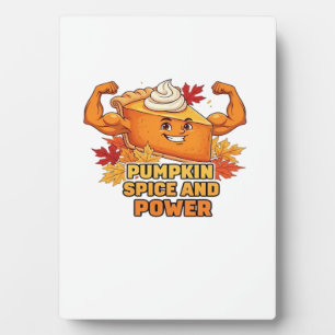 Funny Pumpkin Pie Thanksgiving Oversized T-Shirt.p Plaque