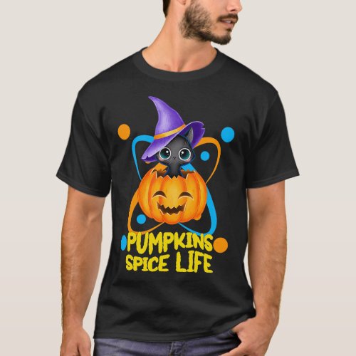 FUNNY PUMPKINS HALLOWEEN ILLUSTRATION T_Shirt