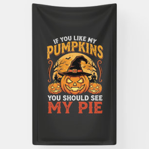 Funny Pumpkins Halloween Pie Design_1 Banner
