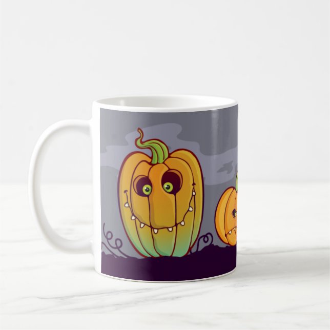 Funny Pumpkins mug (Left)